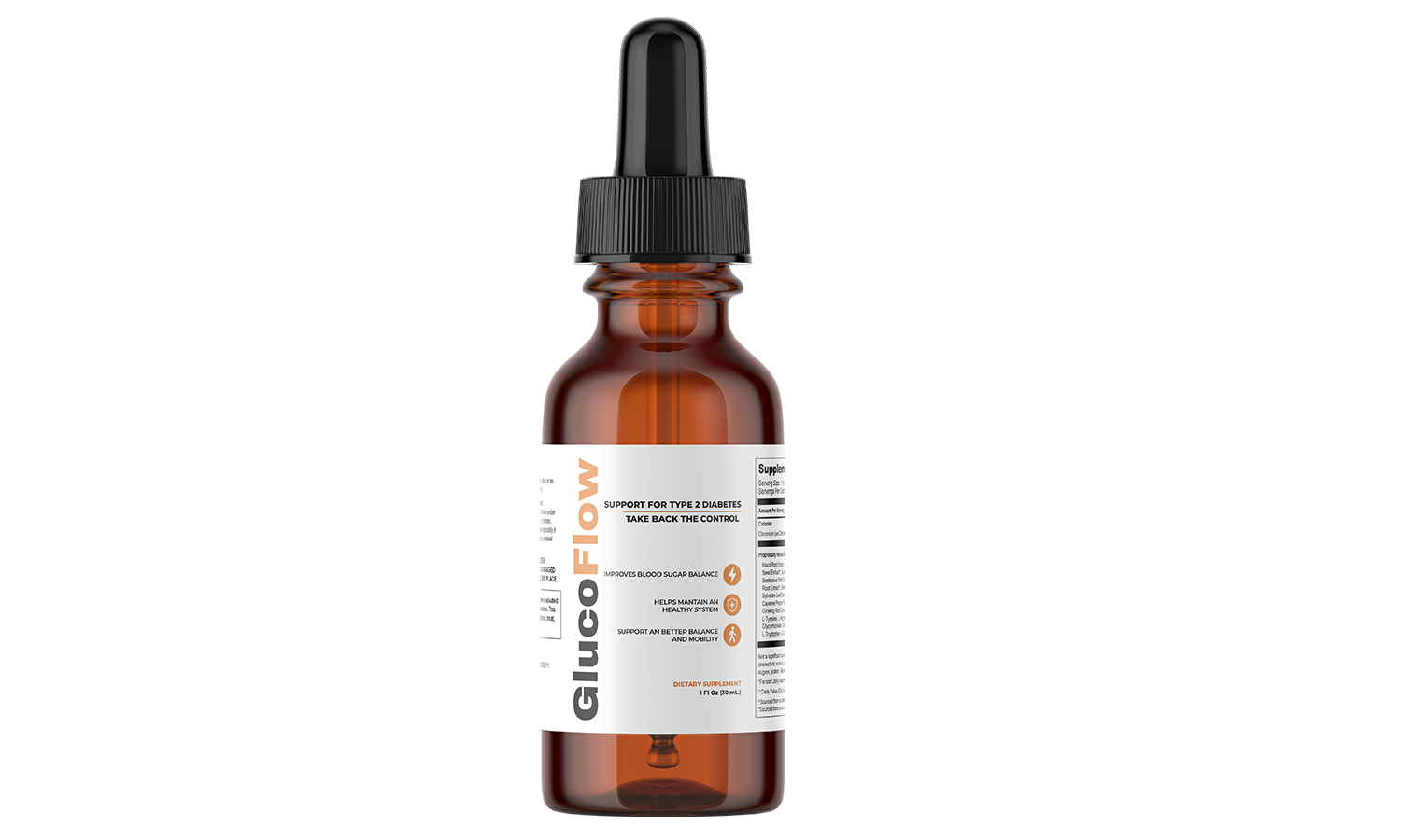 GlucoFlow 1 Bottle